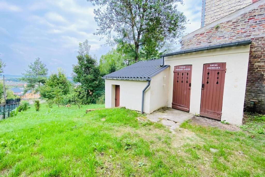 Appartement Cosy Avec Jardin Chaleureux Laon Exterior photo